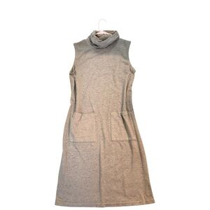 Jon & Anna Cream Tan Sleeveless Cowl Neck Midi Dress